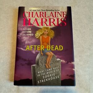 After Dead by Charlaine Harris used hardcover book